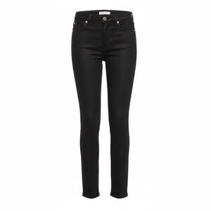 Rag & Bone Nina Coated High Rise Skinny Jeans Black Size 28